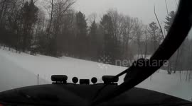 Cummins Ramming Snow Piles