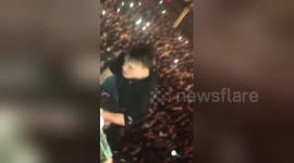Concert goers jump off balcony during Travis Scott show in New York