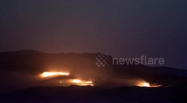 Gorse Fires Donegal Ireland 1st May 2017