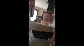 Lily-mae squirt gun fun 