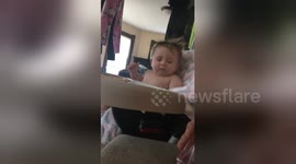 Newsflare Edit - Lily-mae squirt gun fun 