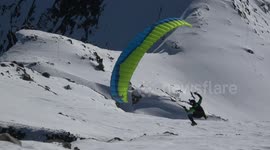 Brevent Summit: Speedflyers open new winter launch in Chamonix [Full HD]