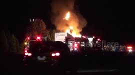 Tractor Trailer Fire