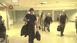 The Legendary Stevie Wonder Arrives at LAX, CA