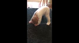 Baby loves yoga
