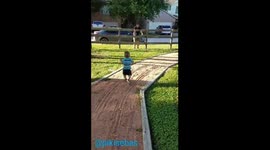 I fell down but life continues, keep rolling