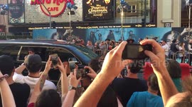 Orlando Bloom arrives at Pirates of the Carribbean Premiere May 18 2017 in Hollywood CA