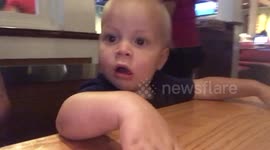 Laughter, a universal language, good for you as described by baby!