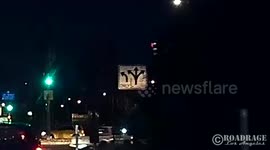 Dual left turn crash