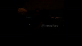 French Montana at Club Compound ATL with Khloe Kardashian 