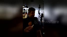 Newsflare Edit - Ivor Novello Awards - 18/05/2017 - Andy Serkis 