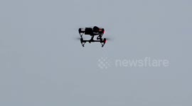 Drone seen being used by Emergency Fire Rescue Services