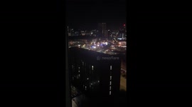 Road blocks near Manchester Arena after terror attack