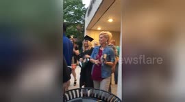 Newsflare Edit - Nursing School Graduate gets surprise of a LIFETIME!!!!