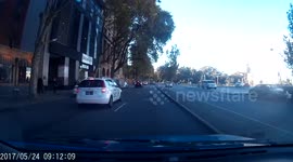 Taxi pulls out in front of me. Last Minute and no Indication