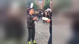 Newsflare Edit - Manchester vigil free hugs