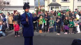 Street Performer at St. Patrick's Day Parade, Stepaside