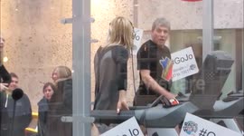 Jo Whiley Sport Relief Challange