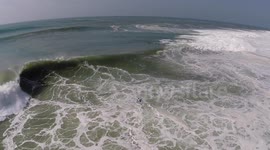 Bodyboard @ Praia do Norte (Sumol Nazaré Special Edition 2014) Aerial Footage