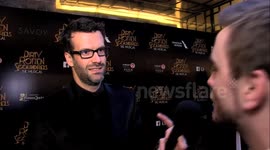 Marcus Brigstock at the opening night of Dirty Rotten Scoundrels