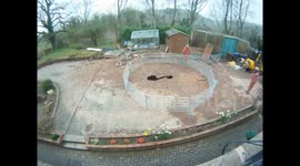 Huge sinkhole suddenly appears in carpark!