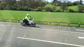 We saw Queen Elizabeth near Windsor!