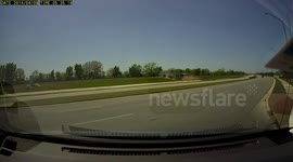 Crash video at College Station Texas