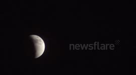 Blood Red Moon seen from Southern California