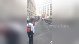 Newsflare Edit - Victoria station currently being evacuated https://t.co/C0hNNJYhLM