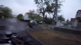 Motorcycle Crash - Byebye MZ ETZ 250