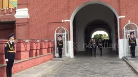 Moscow. Changing of the Guard.