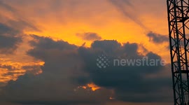  couché de soleil en time laps / Sunset in time laps may 30th 2017