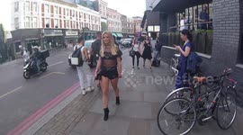 Tina Stinnes Arrives At The Miss Pap Event 