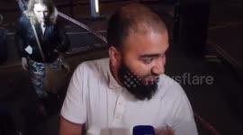 Interview with witness on london bridge terror attack