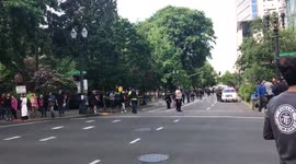 Coming to you live from a Portland protest https://t.co/E6DZK4TQSp