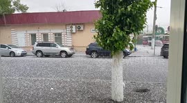 Hailstorm in Chita