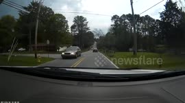 Impatient Driver passes over double yellow line without checking the lane