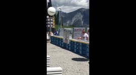 Muhammad Kahrimanovic managed to break 41 coconuts for 15 seconds, setting a new record in this discipline