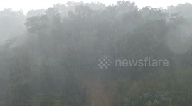 Tropical rain in Malaysia