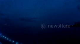 Beautiful timelapse of severe thunderstorm in Jersey