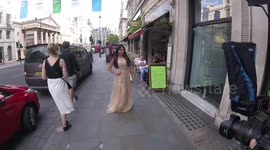 Lizzy Cundy Arrives At Dangerous Game Press Screening 