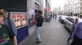 Alex Reid arrives at the Dangerous Game premiere 