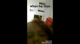 When he says he's bringing home food!