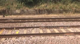 Train breaks down on the hottest day of the year