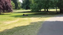Very hot weather 33° Southall Park UK