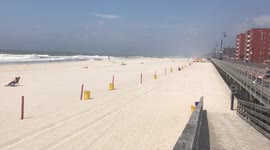 Little Free Library on beach