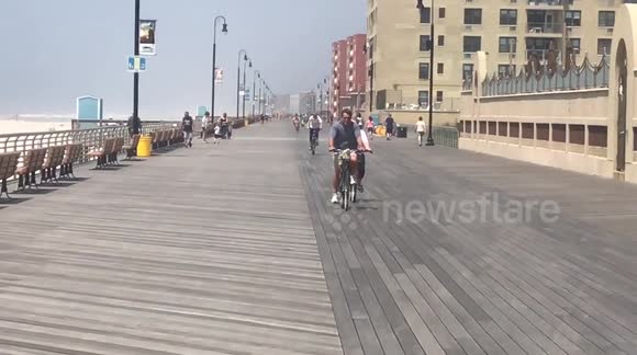 Walk along the boardwalk