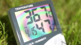 Thermometer Breaks in the Hot Cornish Sun