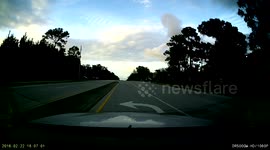 Bad driver is nearly hit and cuts me off.