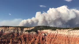 Hundreds forced to evacuate homes by Utah wildfire